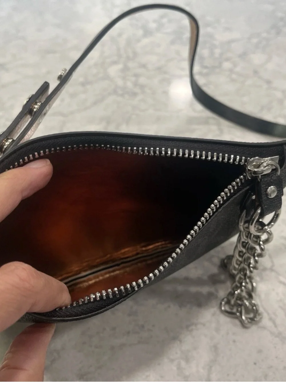 Michael Kors MK Signature Crossbody Belt Bag
